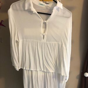 Kimchi blue white blouse